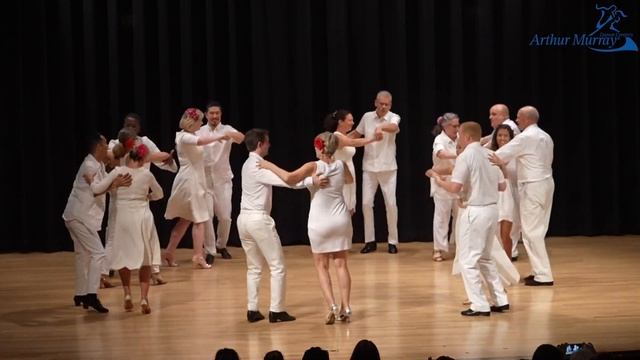 Salsa Rueda - MOCA Showcase 2023 Arthur Murray Virginia Beach смотреть онлайн