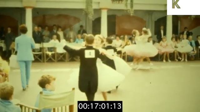 1960s UK, Ballroom Dancing Contest, Butlins, Home Movies смотреть онлайн