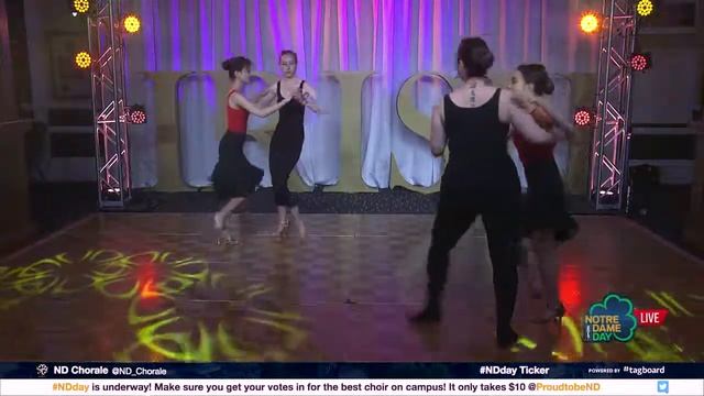ND Ballroom Dancing Club Performance - 2017 Notre Dame Day смотреть онлайн