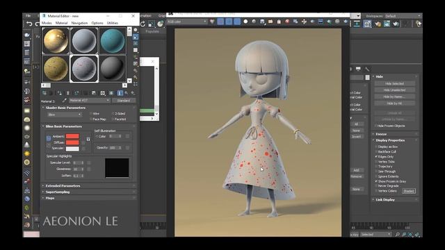 Blend Material 3Ds Max Tutorial - AeonionLe смотреть онлайн