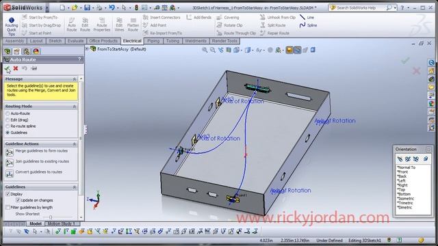 SolidWorks Electrical Routing - Part 3 - From/To Lists смотреть онлайн