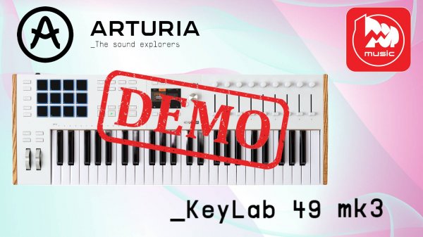 MIDI-клавиатура ARTURIA KeyLab 49 MK3 - демонстрация использования