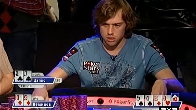 Russian Poker Tour Moscow 2009 Main Event Episode 2 Part 4