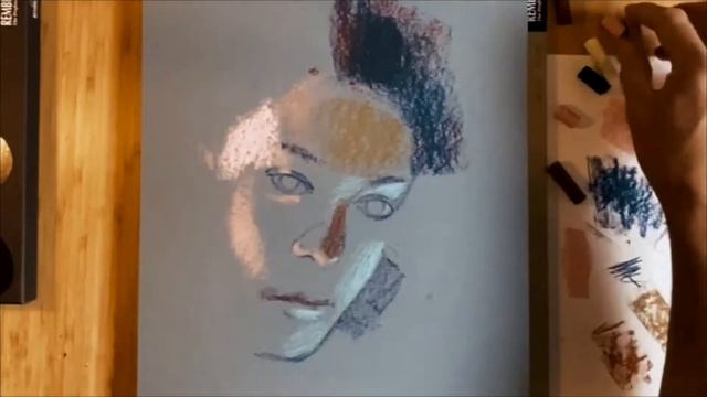 Pastel Seco Profissional Rembrandt da Talens Video смотреть онлайн