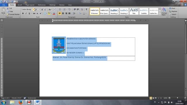 Tutorial Kop Surat смотреть онлайн