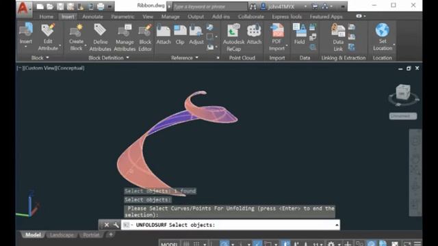 Flatten surface in AutoCAD смотреть онлайн