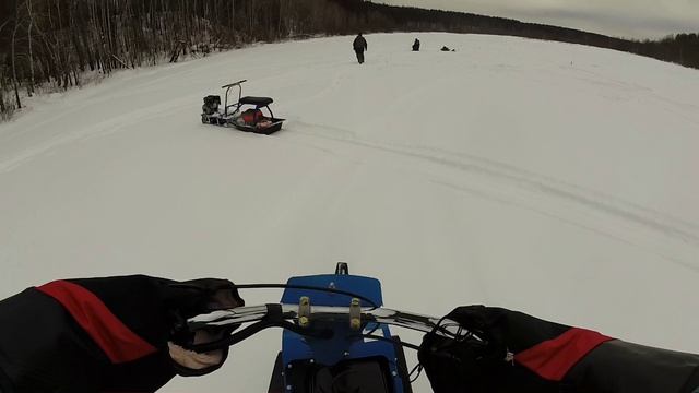 Мотозима. поездка за реку на озёра.mp4 смотреть онлайн