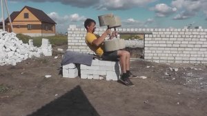 Самодельные гантели и штанги из бетона. Домашняя качалка бетонные гантели и тренажёры из цемента.