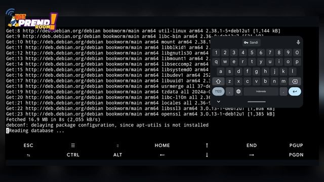 Install Debian Linux full desktop dengan Termux (proot-distro + termux-x11) tanpa root смотреть онлайн