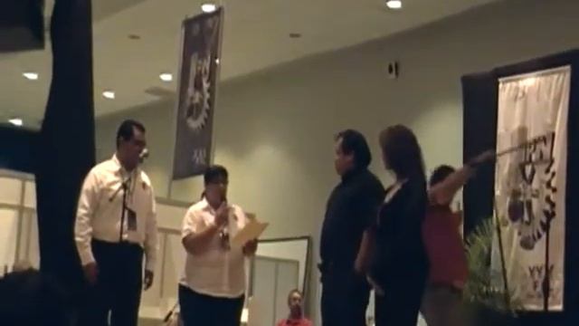 ( 6 ) Clausura XXX FIL Politécnica. Lic. Ana Ma.Barrientos Ponce.Cesar Augusto Reyna.