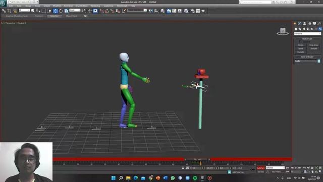 Membuat animasi BIPED dengan Autodesk 3DS MAX 2012 | Tutorial Autodesk 3DS MAX 2012 | 3DS MAX 2012 смотреть онлайн