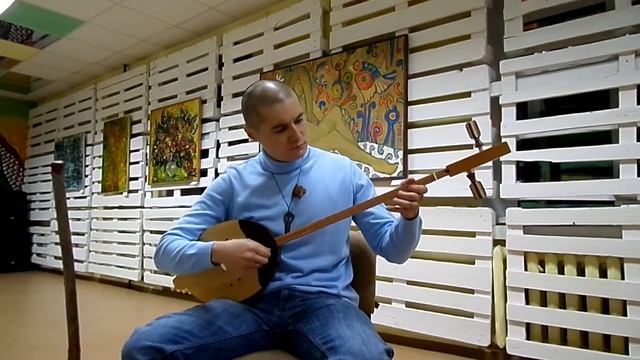 Картина ЛЯ - художника и Уралым. Горловое пение | өзләү | узляу | смотреть онлайн