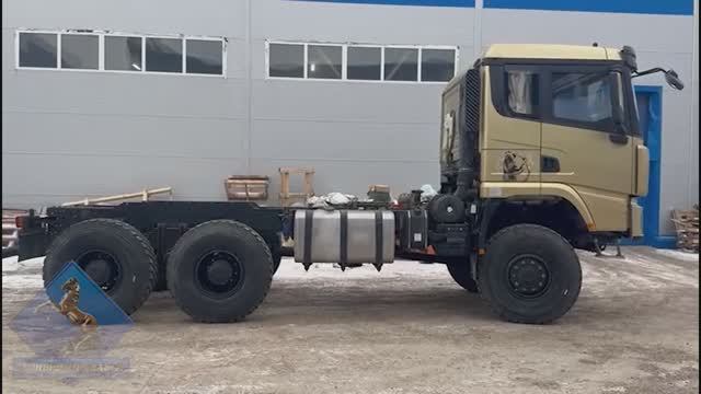 Переоборудование самосвала Shacman X3000 в бортовой с КМУ смотреть онлайн