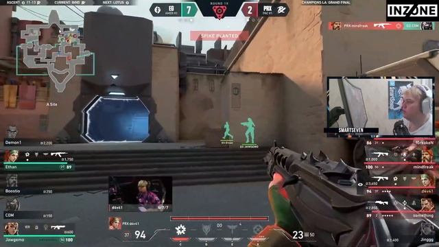 Провальный BIND от Paper Rex vs Evil Geniuses l VALORANT CHAMPIONS 2023 FINAL смотреть онлайн