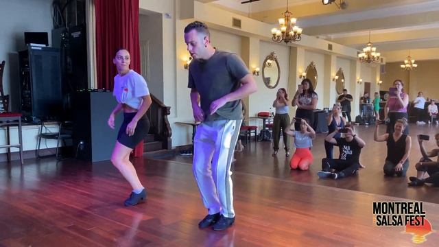 Adriano & Samantha (Salsa On 2 Shines/Partnerwork Demo) at the Montreal Salsa Fest - Aug. 5th 2023 смотреть онлайн