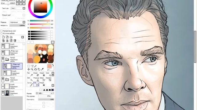 Benedict Cumberbatch | Speedart (timelapse) by Dadallowed смотреть онлайн