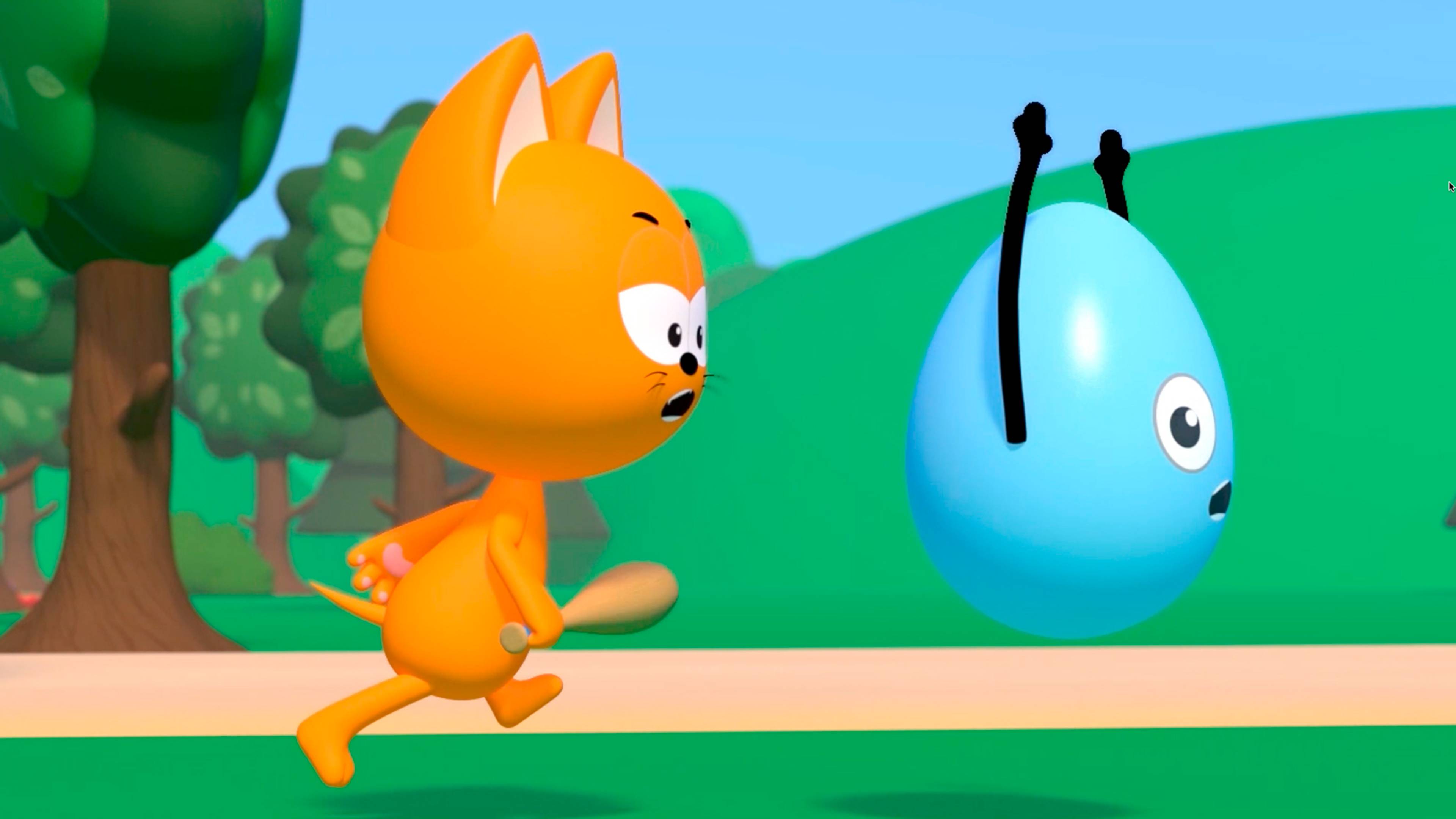 Разноцветные Яйца и Волшебные Тучи с Вкусняшками - Котэ Геймз смотреть онлайн