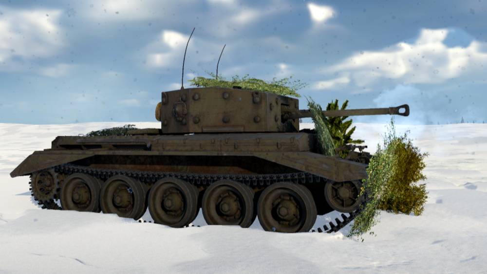 Бой на британском танке Cromwell V в War Thunder. смотреть онлайн