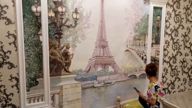 роспись стен Париж