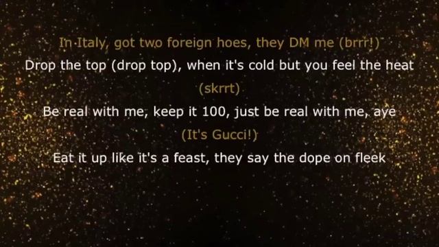 Gucci Mane - I Get The Bag Lyrics Feat Migos