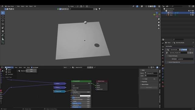 Transferring Vector Position attribute to a Shader (Blender 3.6) смотреть онлайн