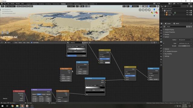 How to Make Volumetric Clouds in Blender 2.8 смотреть онлайн