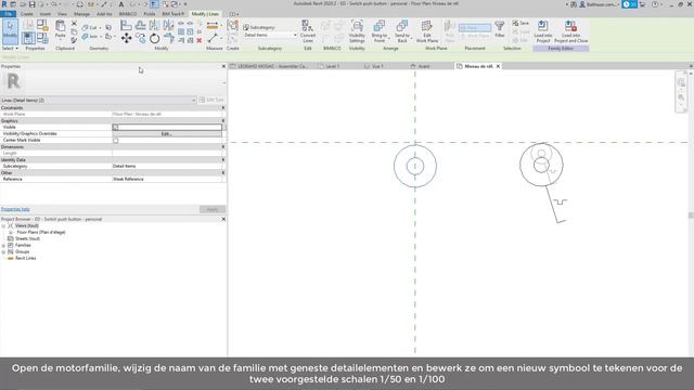 BIM Tutorial: De 2D symbolen aanpassen aan een andere norm met Autodesk Revit смотреть онлайн