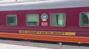 Грузовые поезда в Монголии на станции Улан-Батор | Маневровые работы | Тепловозы