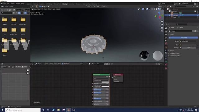 Gear in Blender | Metal Rusty Gear in Blender | Blender Beginner Tutorial | TVV смотреть онлайн