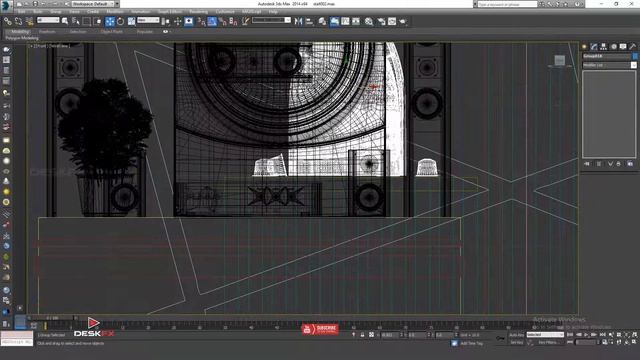 3ds Max Exhibition Stall Design Tutorial | Modeling Texturing and Lighting Desk FX ( Part 2 ) смотреть онлайн