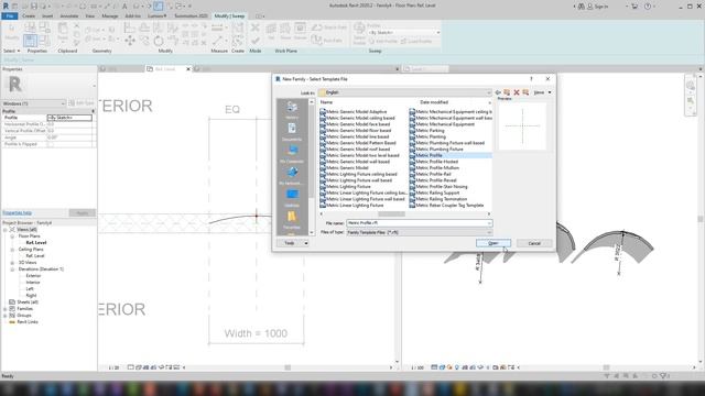 Revit Curved windows (parametric) شباك منحني ريفيت смотреть онлайн