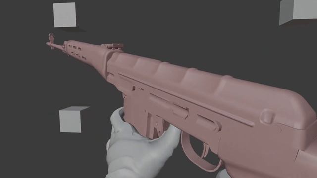 SVD FPS Animation | Blender смотреть онлайн