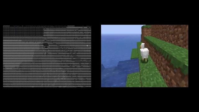 Minecraft, In ASCII Graphics смотреть онлайн