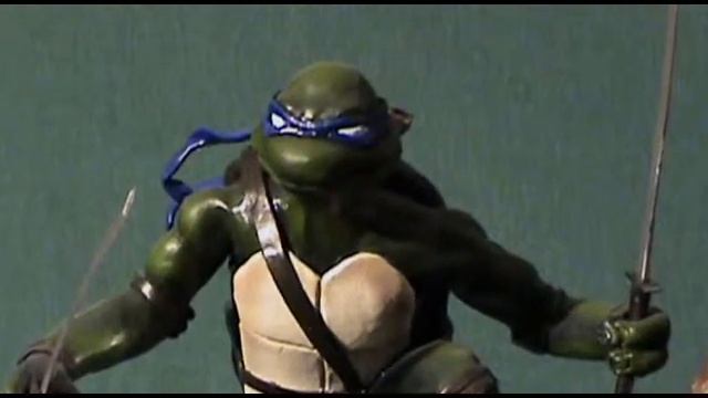 New Ninja Turtles Sculptures. Leonardo and Donatello смотреть онлайн