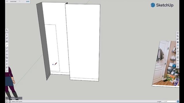 Planterior Decor | Mini Bathroom Reno & Basic SketchUp Tutorial! смотреть онлайн