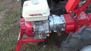 снимаю двигатель с мотоблока МТЗ