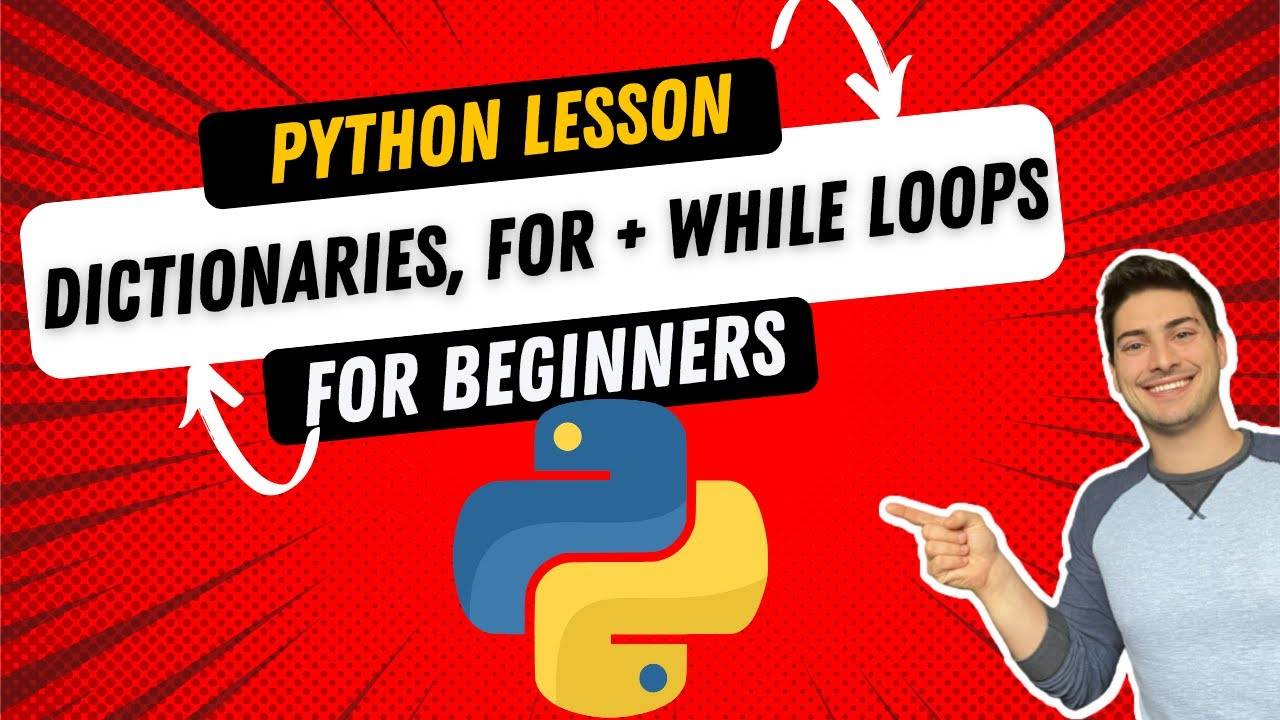 Python - Циклы FOR и WHILE . Введение в словари. смотреть онлайн