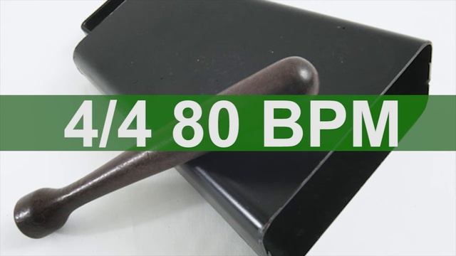 🔴 80 BPM Campana y Clave Metronome смотреть онлайн