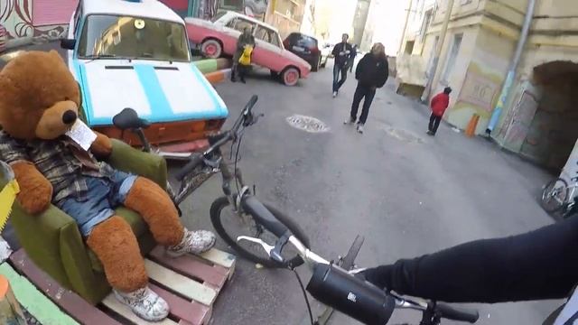 IBWT-велозаезд - 17.04.2016 - двор на Полозова 8 смотреть онлайн