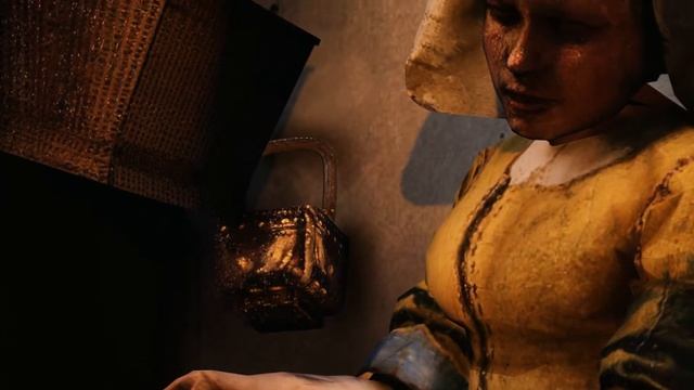 ציור 3d Johannes Vermeer смотреть онлайн