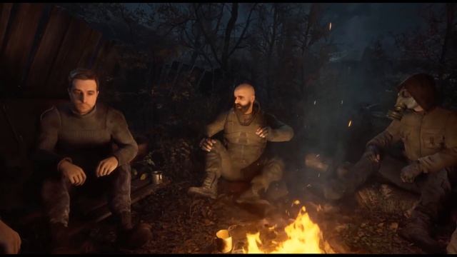 STALKER 2. Беседа у костра.