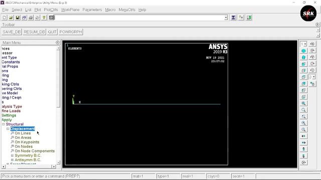 How to perform Stress Analysis of 100mm long Cantilever Beam using Ansys APDL 2019 r3 in Easy Steps смотреть онлайн