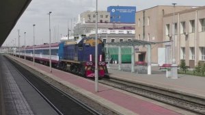 День защиты детей на ЖД-вокзале Улан-Батора | Пассажирский поезд в Монголии | Железная дорога