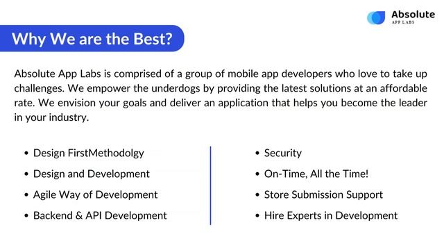 Get A World-Class Mobile Apps With Absolute App Labs смотреть онлайн