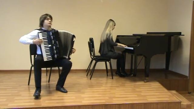 Дуэт Бачинин Семен, Родионова Алёна. Астор Пьяццолла. Микеланджело. 2013 год. смотреть онлайн