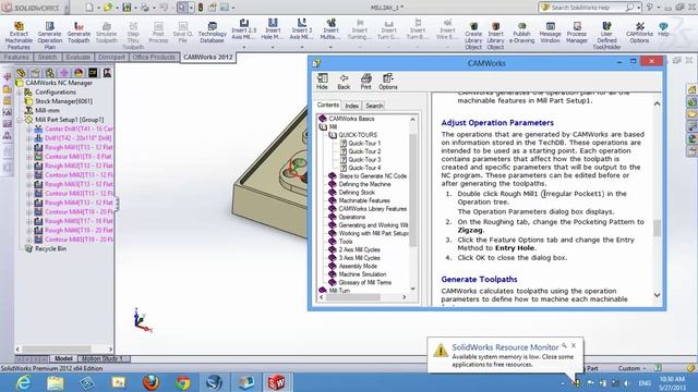 MILLING-CAD/CAM-MECHANIC-DESIGN-SOLID WORK-TEACH-VIDEO OF SOLIDWORK-MILLING MACHINE IN SOLIDWORKS смотреть онлайн