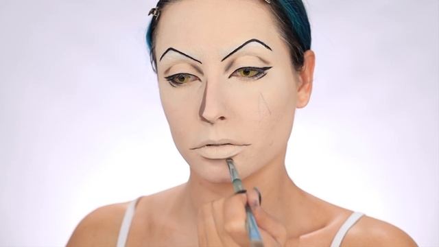 HISOKA HUNTER X HUNTER MAKEUP TUTORIAL | ANIME HALLOWEEN MAKEUP