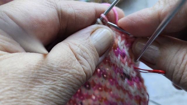 Как я вяжу жаккард... смотреть онлайн