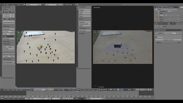 Blender Motion Tracking Tutorial смотреть онлайн