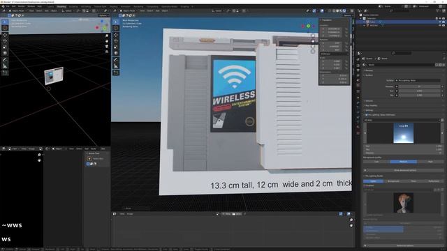 NES Catridge: let's model one in Blender! смотреть онлайн